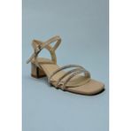 Pandora Moda Y2446201 Krem Kadın Sandalet - Bej