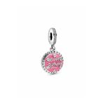 Pandora Pembe Doğum Günü Pastası Sallantılı Charm 798888C01
