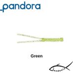 Pandora Shaky Worm 5 cm Lrf Silikon Yem - Green Glitter