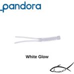 Pandora Shaky Worm 5 cm Lrf Silikon Yem - White Glow