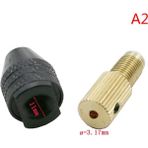 Pandoraplanet 2.3 3.17MM Elektrik Motor Mili Mini Fikstür Küçük Matkap Ucu Chuck Sabitleme Cihazı Podazz (Yurt Dışından)