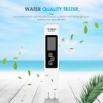 Pandoraplanet 3'ü 1 Arada Ph Ölçer Tds Ec Metre Dijital LCD Su Test Kalemi Saflık Filtresi (Yurt Dışından) - Siyah - Siyah