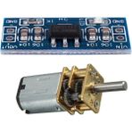 Pandoraplanet Adet Aksesuar: 1 Adet Model N20 Dc 6V 30RPM Dişli Çarklı Metal Dişli Motor ve 1 Adet AMS1117-3.3 Dc Düşürücü Voltaj Regülatörü Adaptör Dönüştürücü (Yurt Dışından)