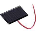 Pandoraplanet Adet Güneş Enerjisi Panelleri 5V 0.08A 0.3W 10CM Su Pompaları Işıkları Için Kablo (Yurt Dışından)
