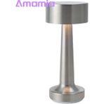 Pandoraplanet Amamia Masa Lambası Kaymaz Tabanlı Yüksek Parlaklık Retro Club Bar LED Lamba (Yurt Dışından) - Siyah
