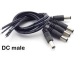 Pandoraplanet Ayak Kanepe Dc 5.5x2.1mm Dişi Erkek Fiş Jakı Güç Uzatma Kablosu Tel Bağlayıcı Adaptör Konnektörü LED Işık Şeridi Güvenlik Kamerası (Yurt Dışından)