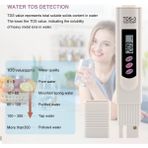 Pandoraplanet Yieryi Yeni LCD Dijital Tds Metre Tds-3 Su Kalitesi Saflık Test Cihazı Kalem Filtre Sıcaklığı Ppm Akvaryum Ürünleri Geldi (Yurt Dışından) - Siyah - Siyah