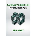 Panel Çit 50X50 Mm Profil Kelepçe (386 Adet)