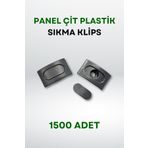 Panel Çit Plastik Sıkma Klips - 1500 Adet