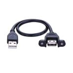 Panel Tipi USB Kablosu - A Erkek - A Dişi Dönüştürücü