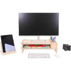 Panemo Flex Monitör Standı - Ahşap