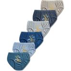 Panfilia Giza Kids %95 Pamuklu Erkek Çocuk Slip Külot Iç Çamaşır 6lı Set - 12 - 13 Yaş - Lacivert - Mavi - Gri