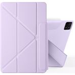 Pangniu Xiaomi Pad 6s Pro 12.4 2024 Için Deri Tablet Kılıfı (Yurt Dışından) - Mor