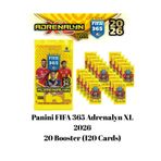 Panini FIFA 365 Adrenalyn XL 2026 Trading Cards, 20 Booster Pack (120 Kart)