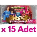 Panini Fifa 365 Premium 2024 Card 2024 10LU x 15 Adet - Renkli