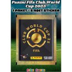 Panini Fıfa Club World Cup 25 Sticker (1 Paket) - Fifa Dünya Kupası 2025 Trading Futbolcu Sticker Panini - Panini Sticke