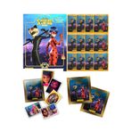 Panini Miraculous Ladybug Lisanslı Sticker Koleksiyon Albümü, 20 Paket, 100 Çıkartma