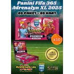 Panini Premium FIFA 365 Adrenalyn XL 2025 Oyuncu Kartı - Premium Futbolcu Kartları - 10 Paket