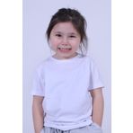PANİO KİDS Düz Baskısız Kız Çocuk Beyaz Tişört