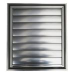 Panjur Dünyası 35x45 cm Alüminyum Kolsuz Parlak Eloksal Banyo Wc Panjur Menfez