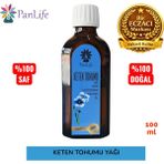 Panlife Keten Tohumu Yağı 100 ml Soğuk Pres %100 Saf ve Doğal – Omega 3 İçeren Bitkisel Yağ - 15 ml