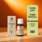 Panlıfe Palmarosa Yağı 10 ml %100 Saf Analiz Sertifikalı ( Markamız Eczacı Kuruluşudur.)