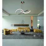 Panna Home 3 Renk Modern Sarkıt LED Avize Avz-01-Krom