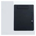 Pano A4 İş Defteri Klasör Panosu Sınav Yazı Tahtası Pad Board Özel Klipsli Kitap Kırtasiye Yazı Pedi Karton İmza Ofis Panosu (Renk: A4-Siyah)