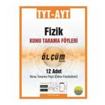 Pano Yayınları Tyt-Ayt Fizik Konu Tarama Föyleri