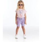 Panolino Çocuk Crop Top Tişört 19283 - 6 Yaş - Pembe