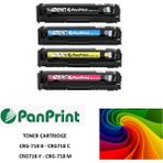 PanPrint Canon I-Sensys LBP-7660CDN Siyah-Mavi-Sarı-Kırmızı Takım Muadil Toner - Siyah - Mavi - Sarı - Kırmızı