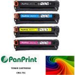 PanPrint Canon I-Sensys MF-624CDT Siyah-Mavi-Sarı-Kırmızı Takım Muadil Toner - Siyah - Mavi - Kırmızı - Sarı