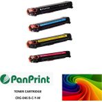 PanPrint Canon I-Sensys MF-734CDW Siyah Mavi Sarı Kırmızı Takım Muadil Toner (CRG-046) - Siyah - Mavi - Sarı - Kırmızı