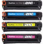 PanPrint Hp 131A-CF210A Siyah-Mavi-Sarı-Kırmızı Takım Muadil Toner - Siyah - Mavi - Sarı - Kırmızı