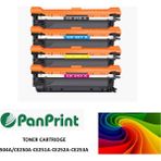PanPrint Hp Color Laserjet CM3530FS Siyah-Mavi-Sarı-Kırmızı Takım Muadil Toner - Siyah - Mavi - Sarı - Kırmızı