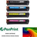PanPrint Hp Color Laserjet CP1525NW Siyah-Mavi-Sarı-Kırmızı Takım Muadil Toner - Siyah - Mavi - Sarı - Kırmızı