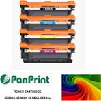 PanPrint Hp Laserjet Enterprise 500 Color M551XH Siyah-Mavi-Sarı-Kırmızı Takım Muadil Toner - Siyah - Mavi - Sarı - Kırmızı