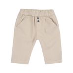 Pantalon - Krem Rengi - 9 - 12 Ay