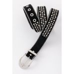 Pantastic Jeans 3.5 cm metal aksesuarlı süet kadın bel kemeri
