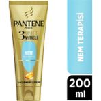 Pantene 3 Minute Miracle Nem Terapisi Saç Kremi 200 ml – Kuru ve Yıpranmış Saçlar İçin Yoğun Onarıcı Bakım