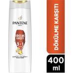 Pantene 3'ü 1 Arada Şampuan; Saç Bakım Kremi; Bakım Kürü 400 ml
