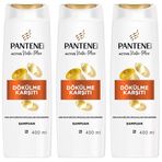 Pantene 3x400 ml Dökülme Karşıtı Şampuan