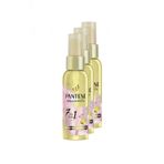 Pantene 7 Si 1 Arada Ağırlaştırmayan 3x100 ml Biotinli Hint Yağı