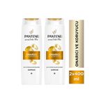 Pantene Active Nutri-Plex Onarıcı & Koruyucu Şampuan 400ml Yıpranmış Saçlar için x 2 Adet