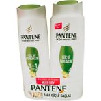 Pantene Güç ve Parlaklık 600 ml Şampuan + 350 ml Saç Kremi