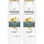 PANTENE Kepek Karşıtı 3'ü 1 Arada Şampuan 400 ml 2li paket