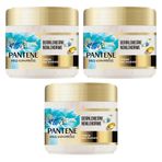 PANTENE PRO-V Miracles Hydra Glow Nemlendirici Maske Kuru Saçlar için 300 ml 3lü paket