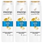 Pantene Temel Bakım 3'ü 1 Arada 3x400 ml Şampuan