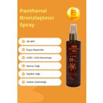 Panthenol Bronzlaştırıcı ve Koruyucu Yağ Sprey 20 Spf