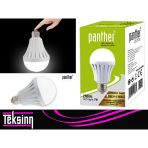 Panther 12W-Rc Beyaz Şarjlı Led Ampul